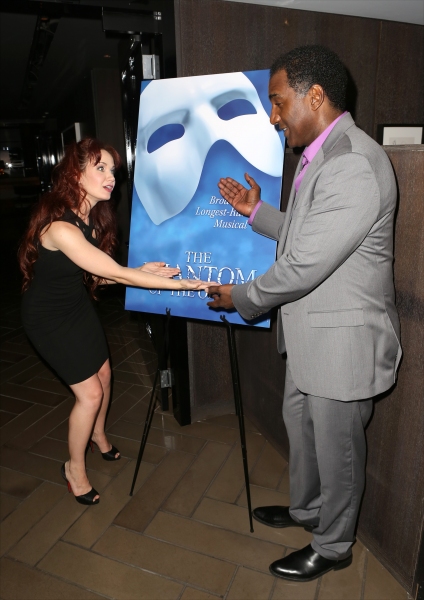 Photo Coverage: Boogie Down with Norm Lewis, Sierra Boggess and the PHANTOM Cast!  Image