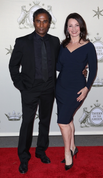 Shiva Ayyadurai and Fran Drescher  Photo