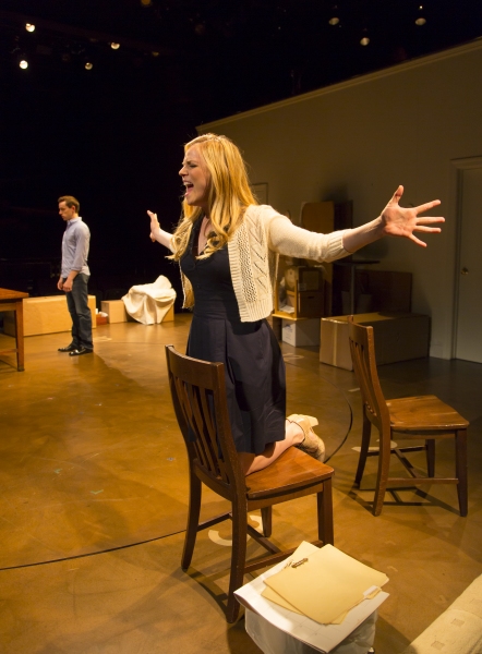 Photo Flash: First Look at Adam Halpin and Katie Rose Clarke in Long Wharf's THE LAST FIVE YEARS Image