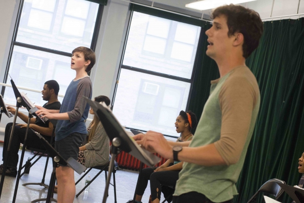 Photo Flash: In Rehearsal with Taye Diggs, Stafford Arima & More for THE ME NOBODY KNOWS Image