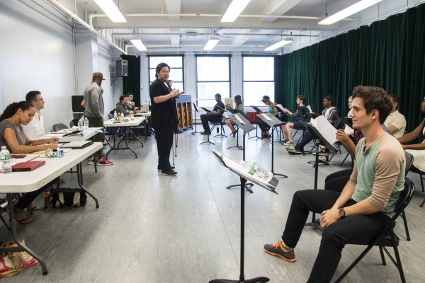 Photo Flash: In Rehearsal with Taye Diggs, Stafford Arima & More for THE ME NOBODY KNOWS Image