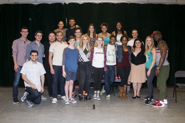 Photo Flash: In Rehearsal with Taye Diggs, Stafford Arima & More for THE ME NOBODY KNOWS Image