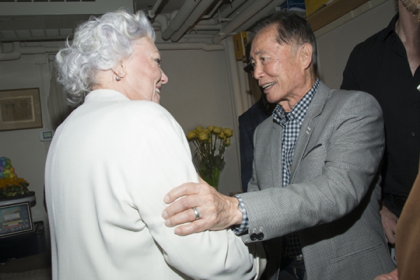 Photo Flash: George Takei, Sara Gilbert, and Billy Porter Visit MOTHERS AND SONS Image