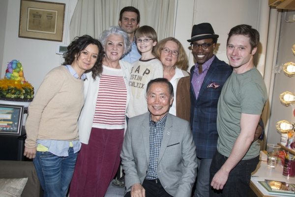 Photo Flash: George Takei, Sara Gilbert, and Billy Porter Visit MOTHERS AND SONS Image