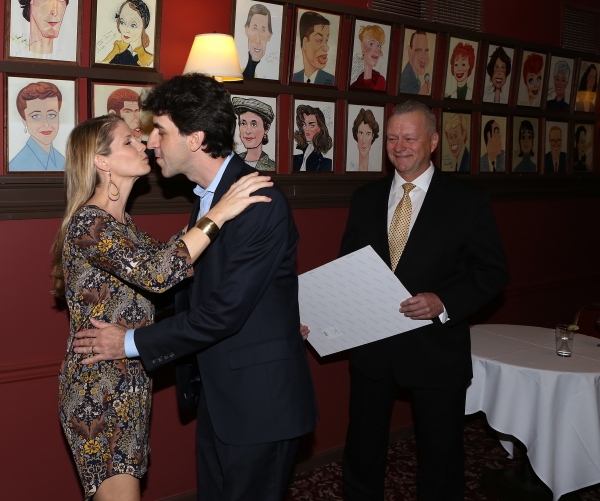Photo Coverage: Jason Robert Brown Celebrates Sardi's Caricature Unveiling with Cast of THE BRIDGES OF MADISON COUNTY!  Image