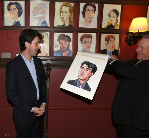 Photo Coverage: Jason Robert Brown Celebrates Sardi's Caricature Unveiling with Cast of THE BRIDGES OF MADISON COUNTY!  Image