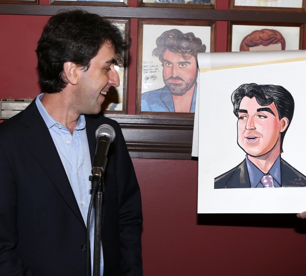 Photo Coverage: Jason Robert Brown Celebrates Sardi's Caricature Unveiling with Cast of THE BRIDGES OF MADISON COUNTY!  Image