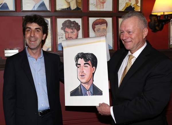 Photo Coverage: Jason Robert Brown Celebrates Sardi's Caricature Unveiling with Cast of THE BRIDGES OF MADISON COUNTY!  Image