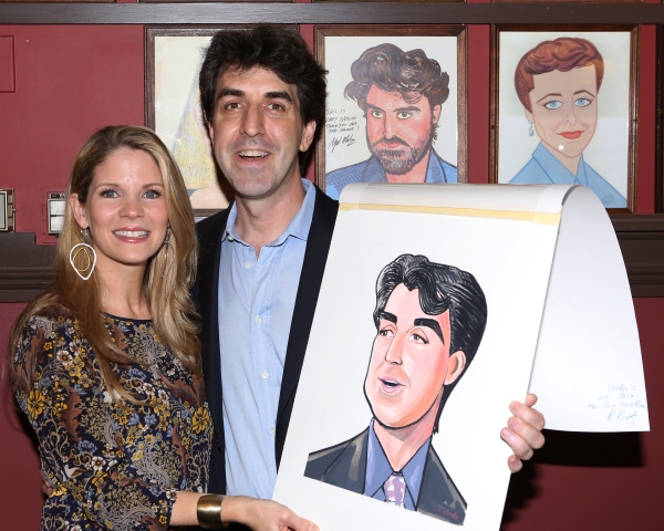 Photo Coverage: Jason Robert Brown Celebrates Sardi's Caricature Unveiling with Cast of THE BRIDGES OF MADISON COUNTY!  Image