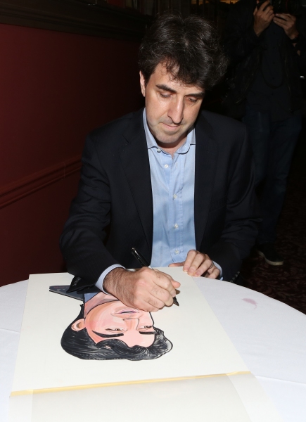 Photo Coverage: Jason Robert Brown Celebrates Sardi's Caricature Unveiling with Cast of THE BRIDGES OF MADISON COUNTY!  Image