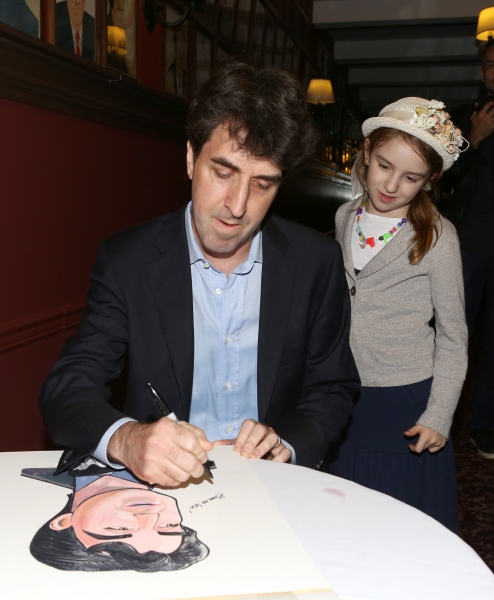 Photo Coverage: Jason Robert Brown Celebrates Sardi's Caricature Unveiling with Cast of THE BRIDGES OF MADISON COUNTY!  Image