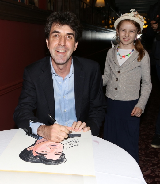 Photo Coverage: Jason Robert Brown Celebrates Sardi's Caricature Unveiling with Cast of THE BRIDGES OF MADISON COUNTY!  Image