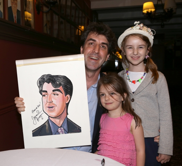 Photo Coverage: Jason Robert Brown Celebrates Sardi's Caricature Unveiling with Cast of THE BRIDGES OF MADISON COUNTY!  Image