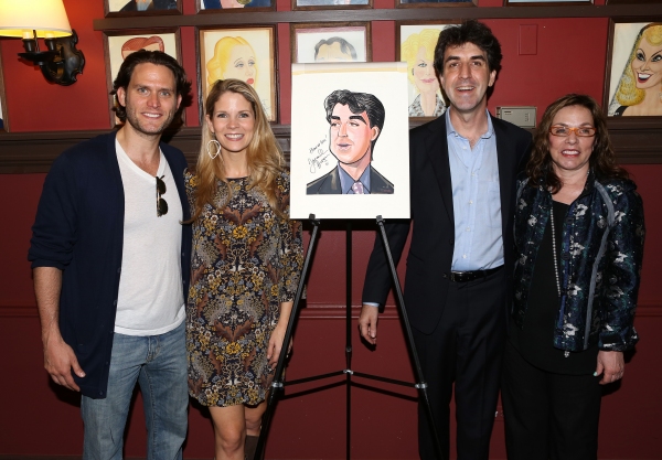 Photo Coverage: Jason Robert Brown Celebrates Sardi's Caricature Unveiling with Cast of THE BRIDGES OF MADISON COUNTY!  Image