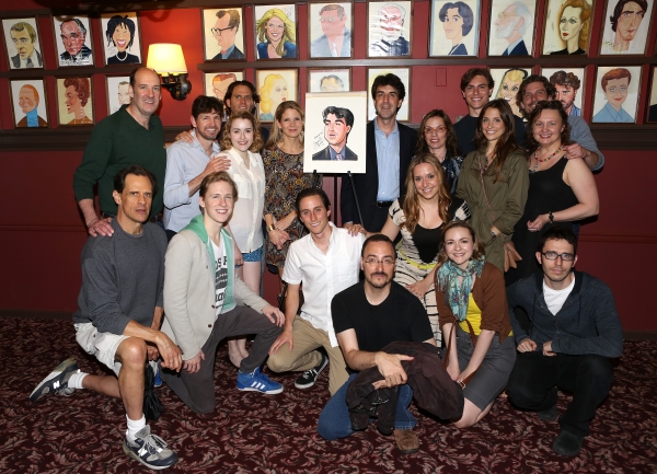 Photo Coverage: Jason Robert Brown Celebrates Sardi's Caricature Unveiling with Cast of THE BRIDGES OF MADISON COUNTY!  Image
