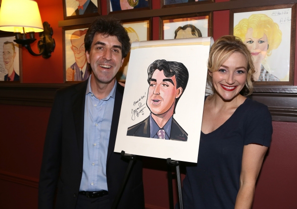 Photo Coverage: Jason Robert Brown Celebrates Sardi's Caricature Unveiling with Cast of THE BRIDGES OF MADISON COUNTY!  Image
