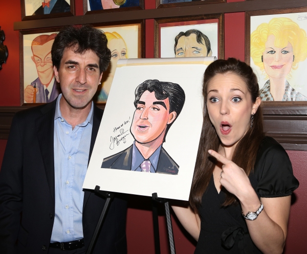 Photo Coverage: Jason Robert Brown Celebrates Sardi's Caricature Unveiling with Cast of THE BRIDGES OF MADISON COUNTY!  Image