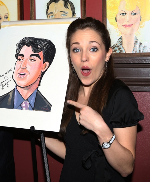 Photo Coverage: Jason Robert Brown Celebrates Sardi's Caricature Unveiling with Cast of THE BRIDGES OF MADISON COUNTY!  Image