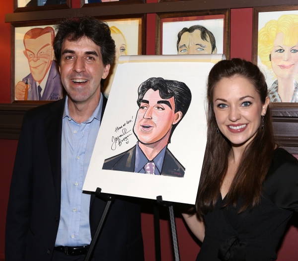 Photo Coverage: Jason Robert Brown Celebrates Sardi's Caricature Unveiling with Cast of THE BRIDGES OF MADISON COUNTY!  Image