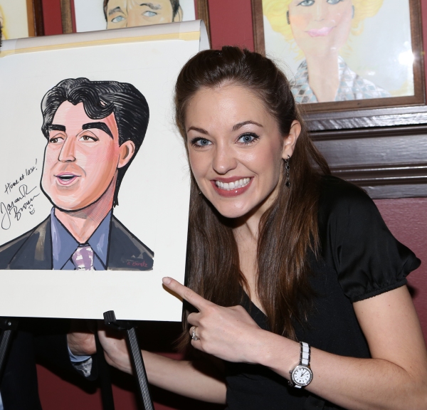 Photo Coverage: Jason Robert Brown Celebrates Sardi's Caricature Unveiling with Cast of THE BRIDGES OF MADISON COUNTY!  Image