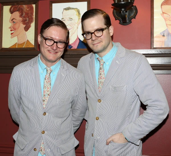 Photo Coverage: Jason Robert Brown Celebrates Sardi's Caricature Unveiling with Cast of THE BRIDGES OF MADISON COUNTY!  Image