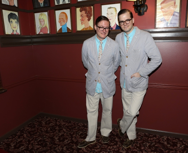 Photo Coverage: Jason Robert Brown Celebrates Sardi's Caricature Unveiling with Cast of THE BRIDGES OF MADISON COUNTY!  Image