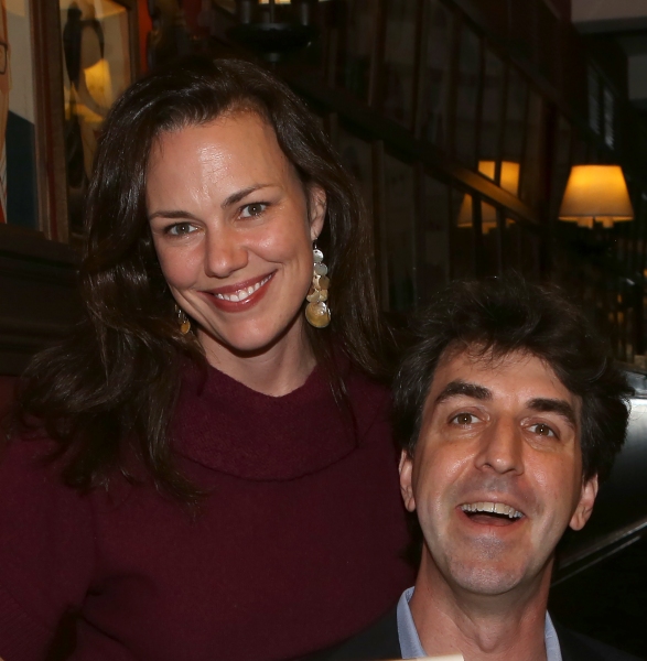Photo Coverage: Jason Robert Brown Celebrates Sardi's Caricature Unveiling with Cast of THE BRIDGES OF MADISON COUNTY!  Image