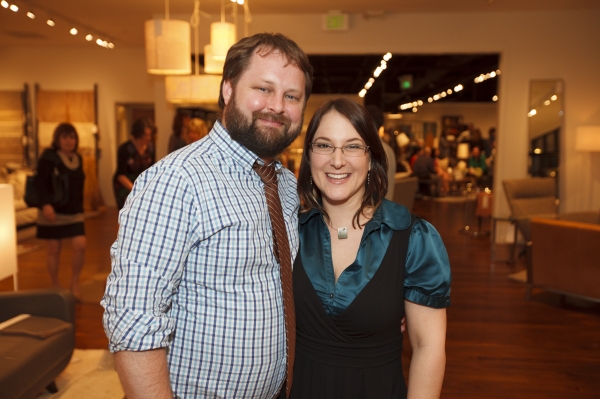 Photo Flash: First Look at Northlight Theatre's LOST IN YONKERS After Party at Room & Board's Showroom Image