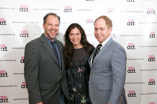 Aaron Posner, Diane Paulus, and Teller Photo