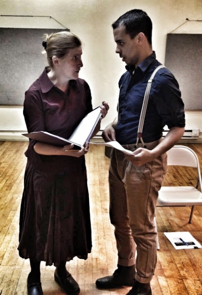Photo Flash: In Rehearsal with 3 Voices Theatre's MEIN UNCLE Image
