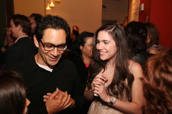 Cast members JosÃƒÂ© Zuniga and Savannah Lathem Photo