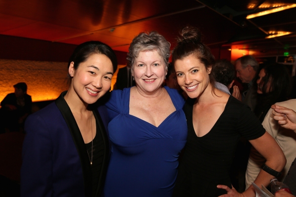 Cast members Jackie Chung, Alyson Reed and Devin Kelley Photo