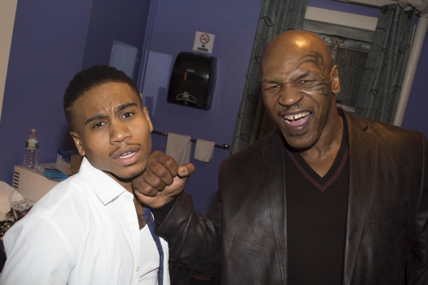Photo Flash: Mike Tyson Stops by Broadway's AFTER MIDNIGHT Image