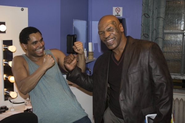 Photo Flash: Mike Tyson Stops by Broadway's AFTER MIDNIGHT Image