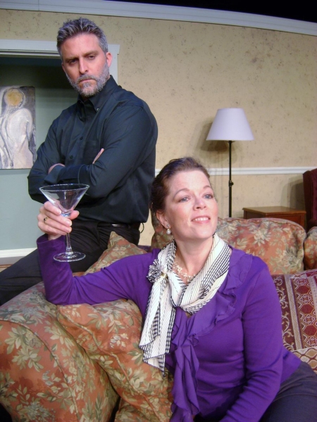 Scott Kelly Galbreath as Tobias with Tracy Hurd as Agnes Photo