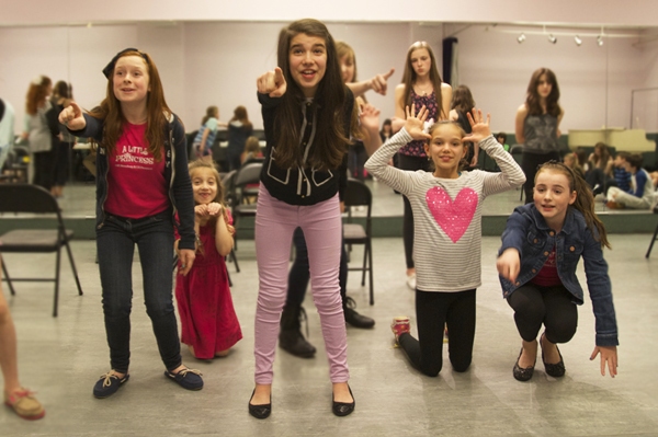 Photo Flash: In Rehearsals with Off-Broadway's A LITTLE PRINCESS 