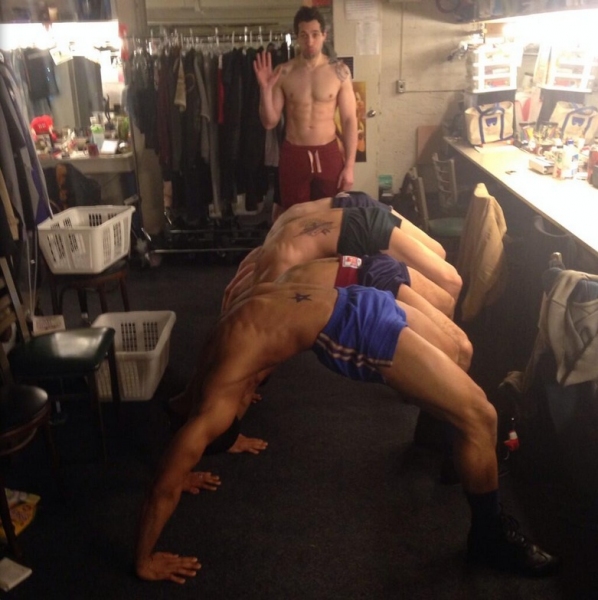 Photo Flash: Saturday Intermission Pics, 5/17- BRIDGES Says Farewell, A ROCKY Wedding and More! Image