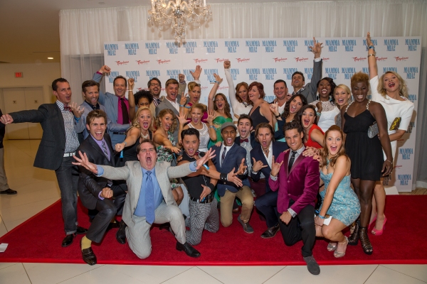 Photo Flash: Cast of MAMMA MIA! Celebrates Opening Night at New Tropicana Las Vegas 