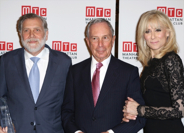 Tom Secunda, Michael Bloomberg and Judith Light  Photo