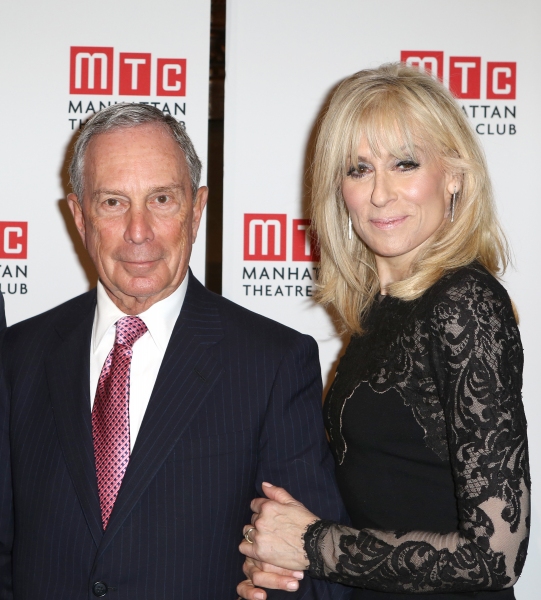 Michael Bloomberg and Judith Light  Photo