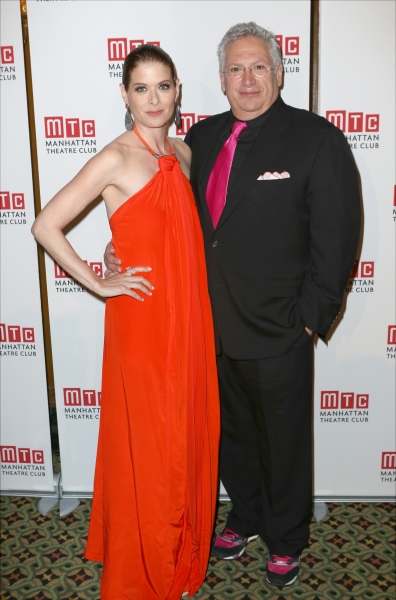 Debra Messing and Harvey Fierstein  Photo