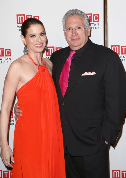 Debra Messing and Harvey Fierstein Photo