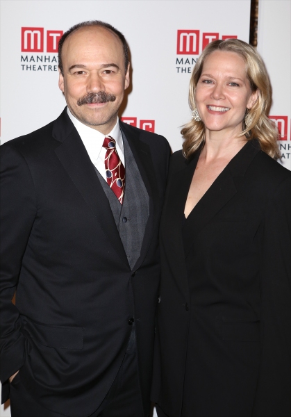 Danny Burstein and Rebecca Luker  Photo