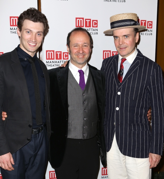 Bryce Pinkham, Steven Lutvak and Jefferson Mays  Photo