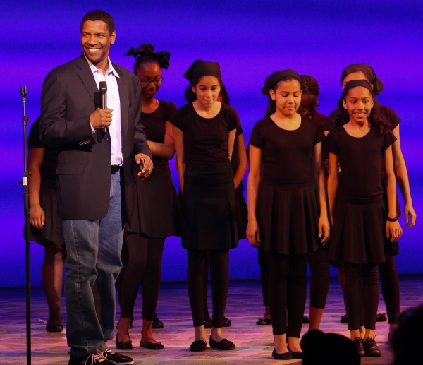 Photo Coverage: Denzel Washington Celebrates Talented Youth at BROADWAY JUNIOR! Image