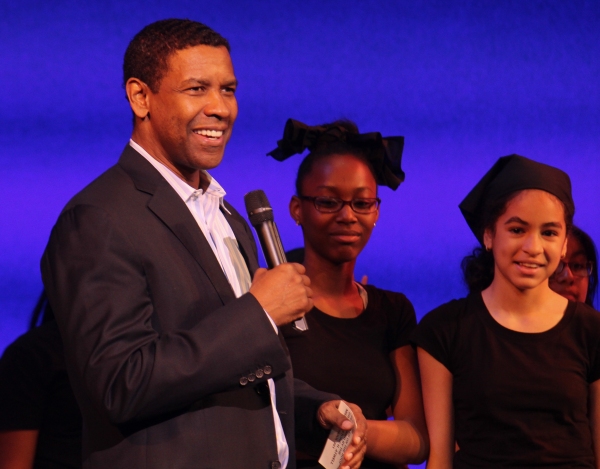 Photo Coverage: Denzel Washington Celebrates Talented Youth at BROADWAY JUNIOR! Image
