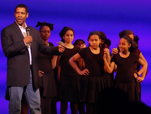Photo Coverage: Denzel Washington Celebrates Talented Youth at BROADWAY JUNIOR! Image