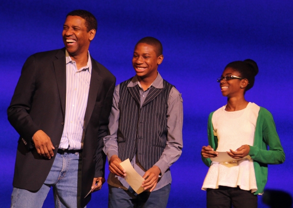 Photo Coverage: Denzel Washington Celebrates Talented Youth at BROADWAY JUNIOR! Image