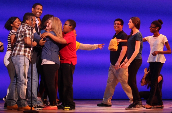 Photo Coverage: Denzel Washington Celebrates Talented Youth at BROADWAY JUNIOR! Image