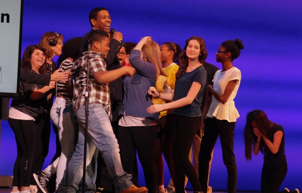 Photo Coverage: Denzel Washington Celebrates Talented Youth at BROADWAY JUNIOR! Image